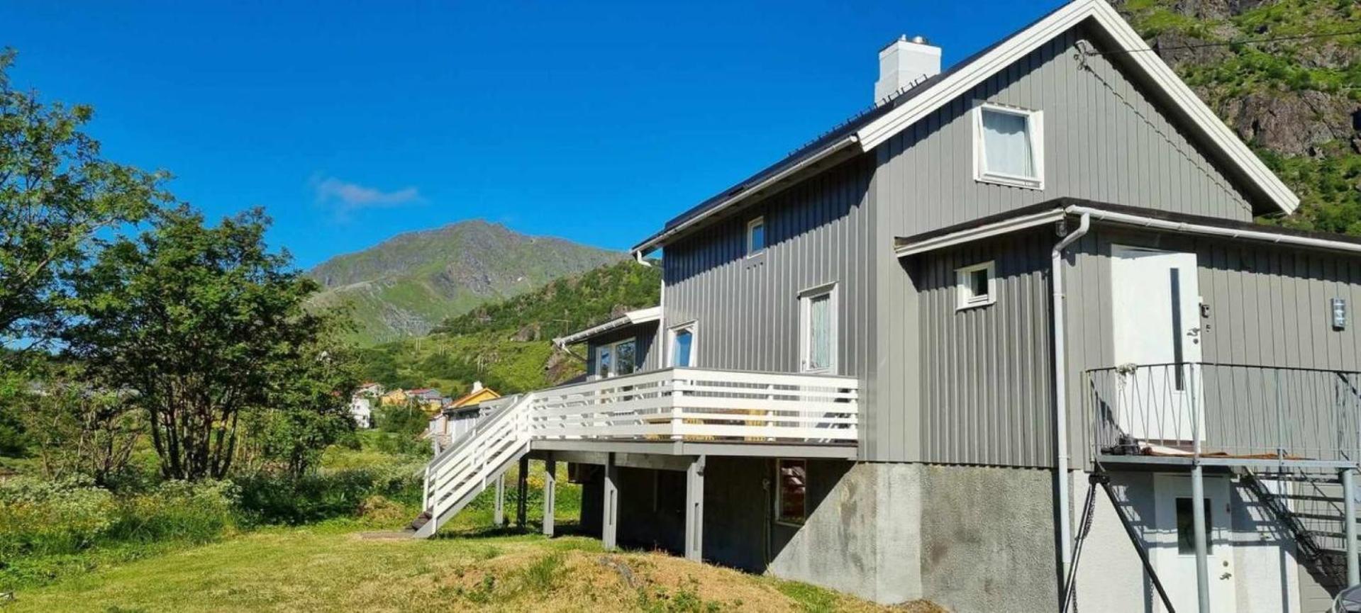 Landsbyhus I Lofoten Napp Eksteriør billede