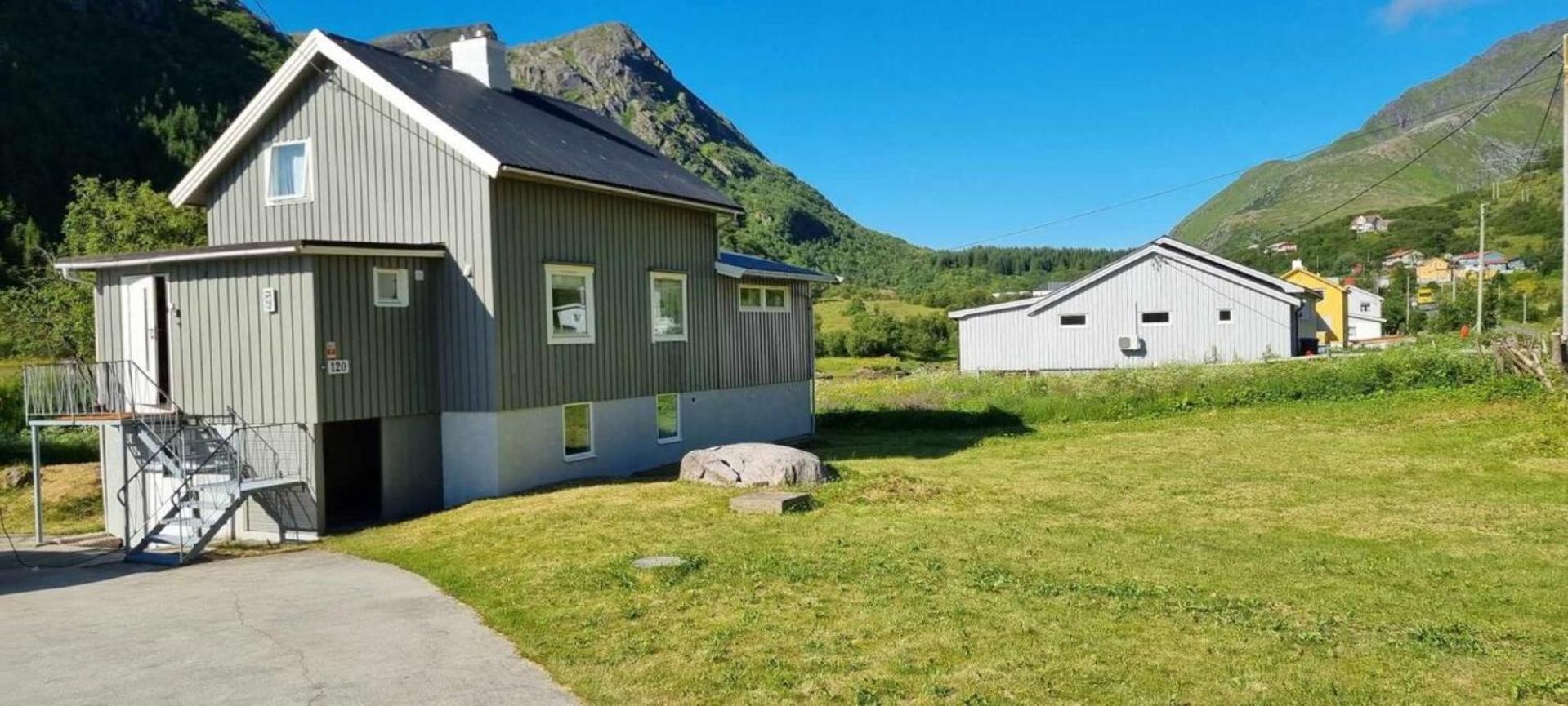 Landsbyhus I Lofoten Napp Eksteriør billede